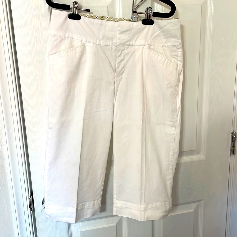 Dockers petite white pants size 8P
